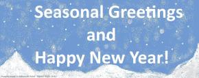 Seasonal Greetings and Happy New Year!